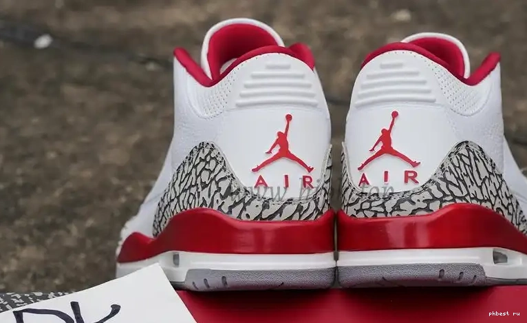God Cardinal retro to air materials Pk ready 3 jordan ship Red retail 0527